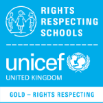 UNICEF Logo - Gold award rights respecting